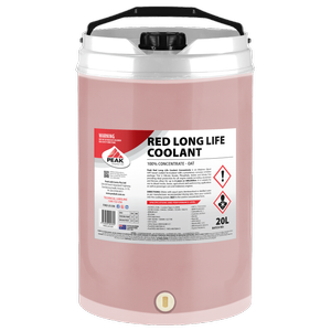 Peak 20L Red Long Life Coolant 100% Concentrate OAT