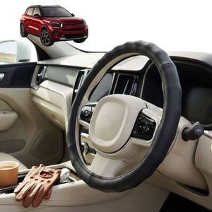 Australian Goose Steering Wheel Cover for Citroen C3 2016 - Current (SX SY) Circle Black