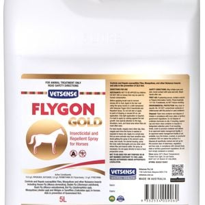 Vetsense Flygon Gold Insect Repellent Spray for Horses 5L