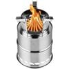 NNEOBA Portable Wood-Burning Camping Stove Silver