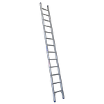 Indalex 4.3m 180kg Pro Series Industrial Aluminium Single Ladder