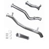 Ignite Exhausts Dpf Back For Toyota Landcruiser 79 Series V8 Dual Cab 3" With Hotdog Raw Aluminised Steel