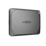 Crucial X9 Pro 2TB External Portable SSD ~1050MB/s USB-C Durable Rugged Shock Drop Water Dust Sand Proof