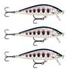 3x Rapala 7.5cm Countdown Sink Hardbody Balsa Fishing Lures - Gilded Yamame