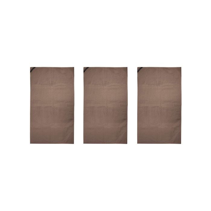 3PK Bambury Matrix Workout Microfibre Gym Towel Small Woodrose 40 x 70cm
