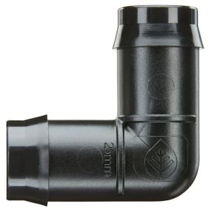 Pope 25mm Single Poly Barbed Elbow