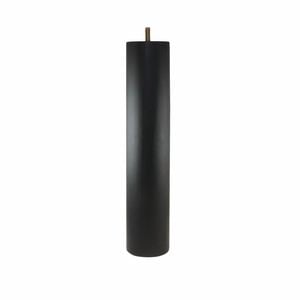 Adoored 73 x 760mm Black Pine Round Furniture Leg