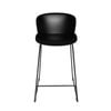 Sk Designer Living | Byron Mid Back Stool - Black