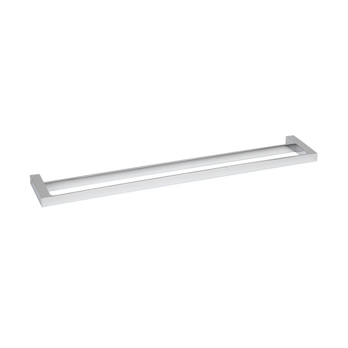 Mondella 600mm Chrome Rumba Double Towel Bar - Chrome 600mm