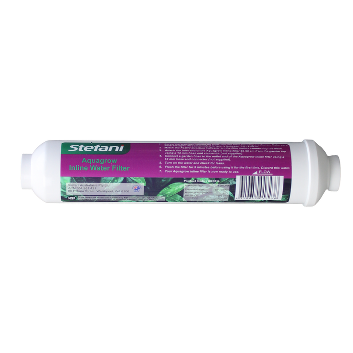 Stefani Aquagrow InLine Water Filter