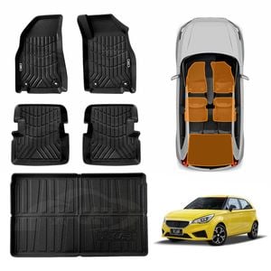 3D All-Weather Floor Mat Boot Liner Carpet for MG 3 MG3 2016-2024 Cargo Trunk Mat Luggage Tray