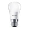 Philips B35 B22 LED 470lm Warm White 5.5W Fancy Round - 2 Pack