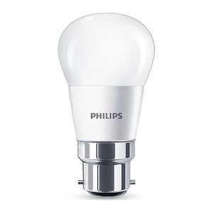 Philips B35 B22 LED 470lm Warm White 5.5W Fancy Round - 2 Pack