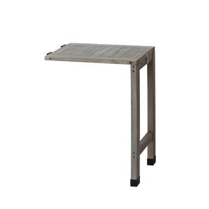 Vegtrug Grey Wash Side Table For Wall Hugger