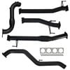 Ignite Exhausts Turbo Back For Mazda Bt50 B30b 3" Cat & Pipe Only Black Stainless Steel