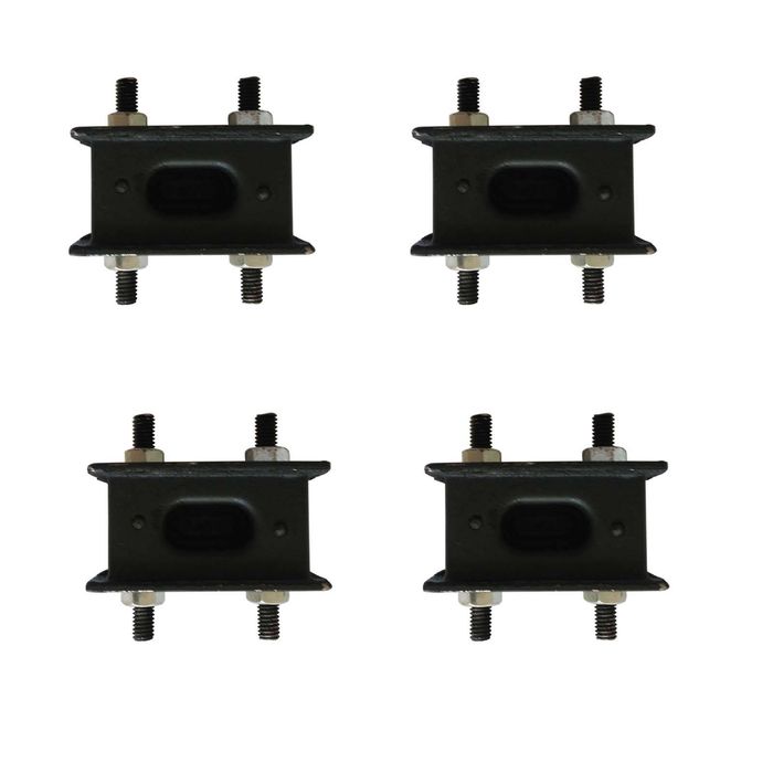 Machter Autoparts Rubber Exhaust Mounts Fit For Toyota Landcruiser 40 60 70 80 100 Series 4pcs