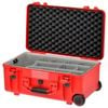 Hprc 2550w - Wheeled Hard Case + Second Skin Line & Divider Kit (red)