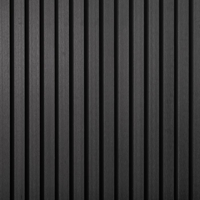 Ekodeck 219 x 26mm 3.6m Carbon Batten Screen Castellated Panel
