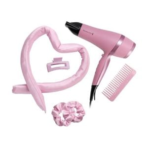 Remington Pillow Curls Hairdryer Giftset 2100W Ceramic Ionic 6 Heat Speed