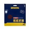 IRWIN 178mm 40 Grit No Holes Quick Fit Random Orbital Sanding Disc - 5 Pack