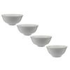 4x Maxwell And Williams Rice Bowl Porcelain White Microwave Oven Safe 13x6cm