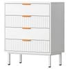 ALFORDSON 4 Chest of Drawers Storage Cabinet White