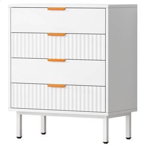ALFORDSON 4 Chest of Drawers Storage Cabinet White