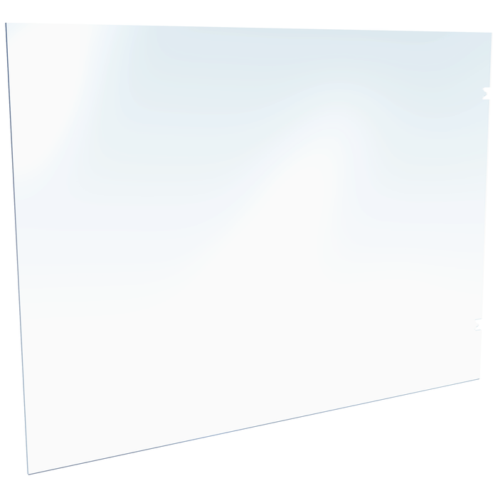 ProtectorAl 1600 x 1200 x 12mm Glass Pool Soft Close Hinge Panel