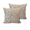 Bianca Pair of European Pillowcases Keilyn Gold