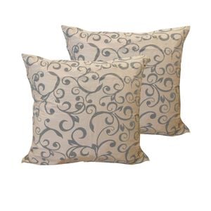 Bianca Pair of European Pillowcases Keilyn Gold