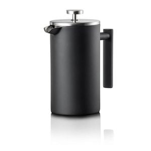 Barista Brillante Double Wall Coffee Press 1l Black Mesh Baccarat