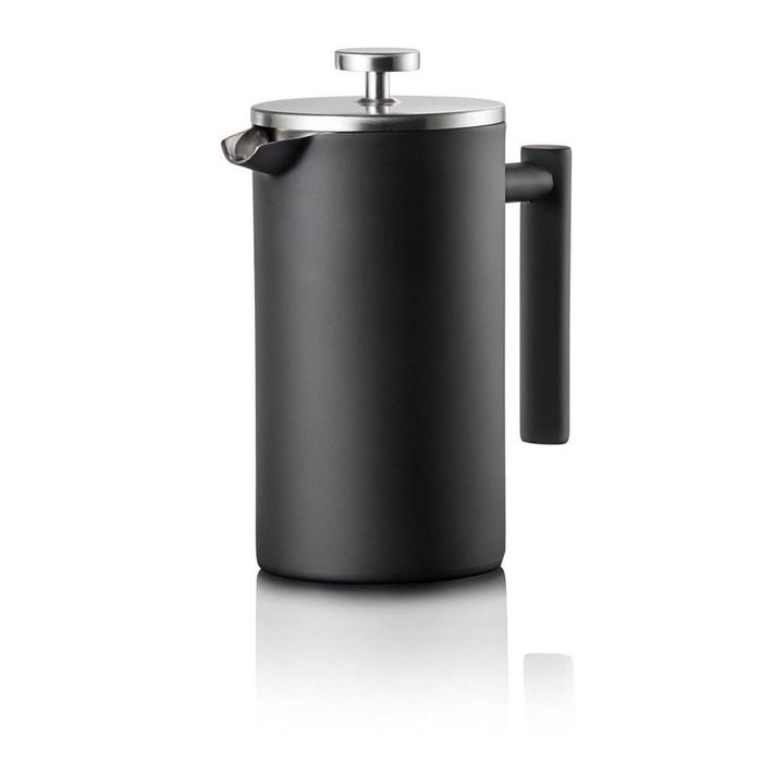Barista Brillante Double Wall Coffee Press 1l Black Mesh Baccarat