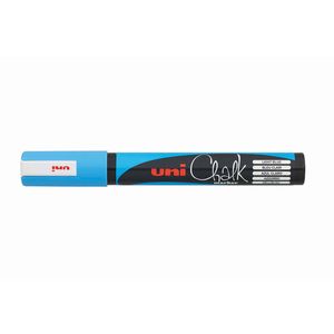 Uni Bullet Tip Chalk Marker 2.5mm (Light Blue)