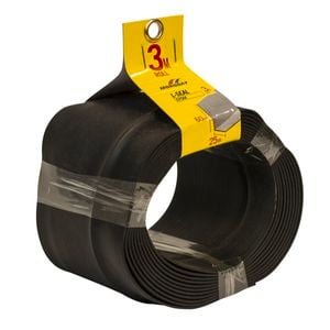 Moroday 25 x 60mm x 3m Black L-Section Seal