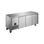 Polar U-Series Premium Triple Door Counter Freezer 420Ltr