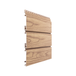 DECO 135 x 15mm 6.5m Smoked Ash DecoClad Aluminium Narrowline Cladding