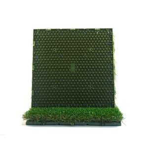 Tuff Turf 40 x 40cm Synthetic Turf Grass Tiles - 6 Pieces