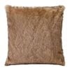 J.Elliot Home Brown Fox Faux Fur 50x50cm Cushion Square - Brown