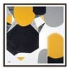 Artist Lane "Sunburnt Country 1  " by Ani Ipradjian - 102x102cm Black Framed Print
