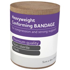 Elastic Compression Bandage - High-Stretch Self-Adhering Wrap - 100mm x 1.8m