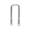 Sunrise U-bolts With Nyloc Nut 5/8" Zinc - 50mm Square, 165mm - Ub1650165z