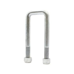 Sunrise U-bolts With Nyloc Nut 5/8" Zinc - 50mm Square, 165mm - Ub1650165z