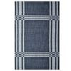 Handwoven Woolen Rug-Bushra 6323-Charcoal/Ivory-160x230cm