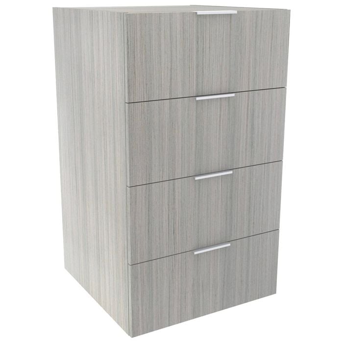 Lugna 1024 x 600 x 580mm Mist 4 Drawer Ready To Assemble Unit