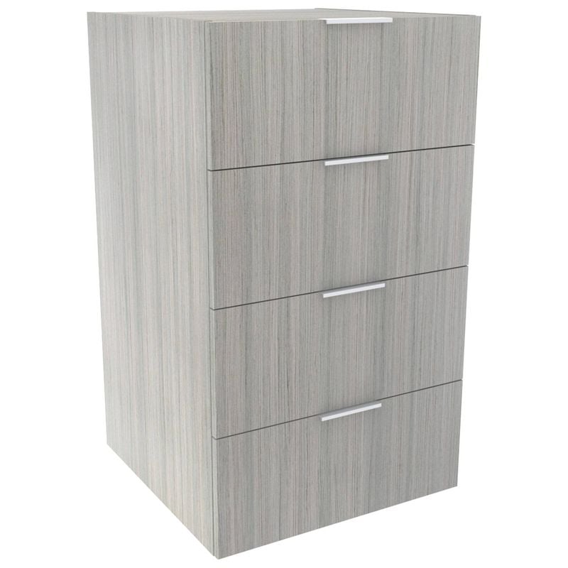 Lugna 1024 x 600 x 580mm Mist 4 Drawer Ready to Assemble Unit