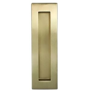 Austyle 150 x 50mm Satin Brass Flush Pull 93749