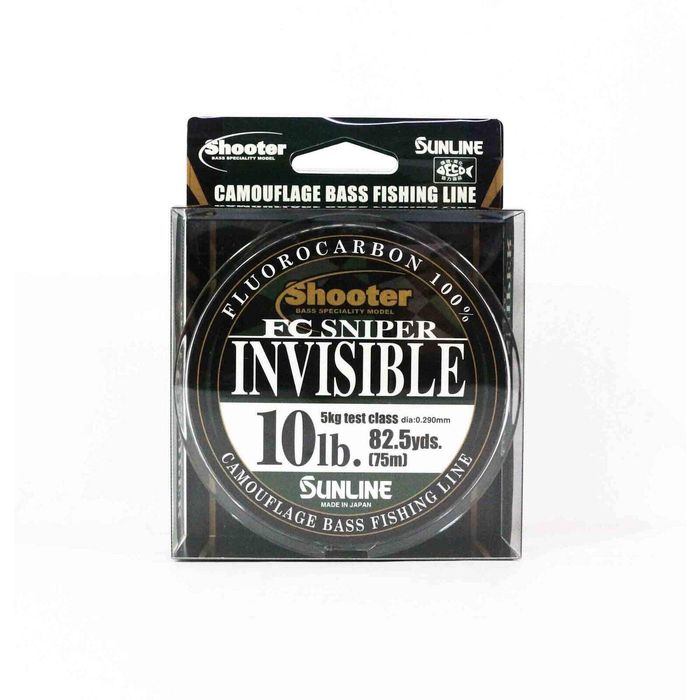 Sunline fc sniper invisible fluorocarbon fishing leader 10lb