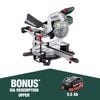 Metabo 18V Slide Compound Mitre Saw 254MM - Skin Only 614254850