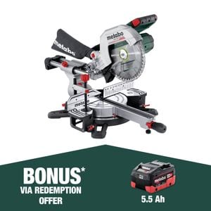 Metabo 18V Slide Compound Mitre Saw 254MM - Skin Only 614254850
