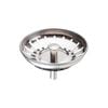 Kinetic 80mm Stainless Steel Sink Strainer